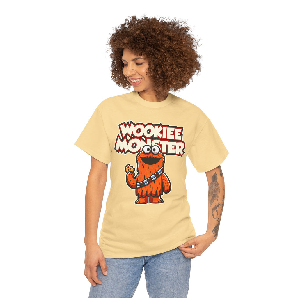 Wookiee Monster Tee - Funny Retro Sci‑Fi Cartoon Shirt
