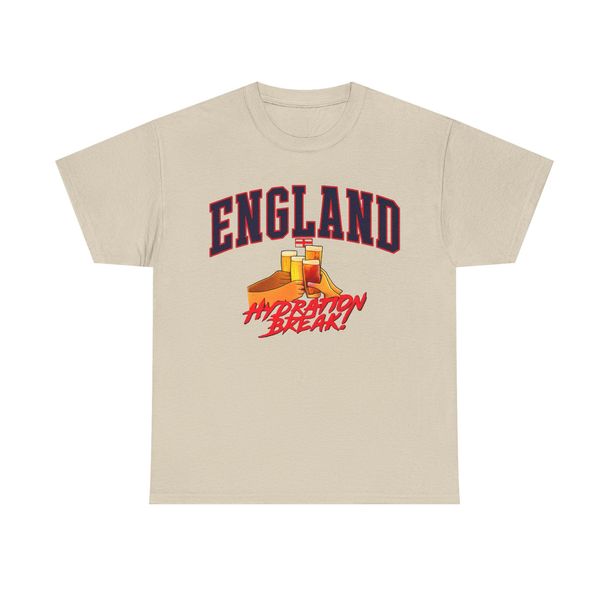 England Hydration Break T‑Shirt — "I'm Having an Hydration Break" Sports Tee