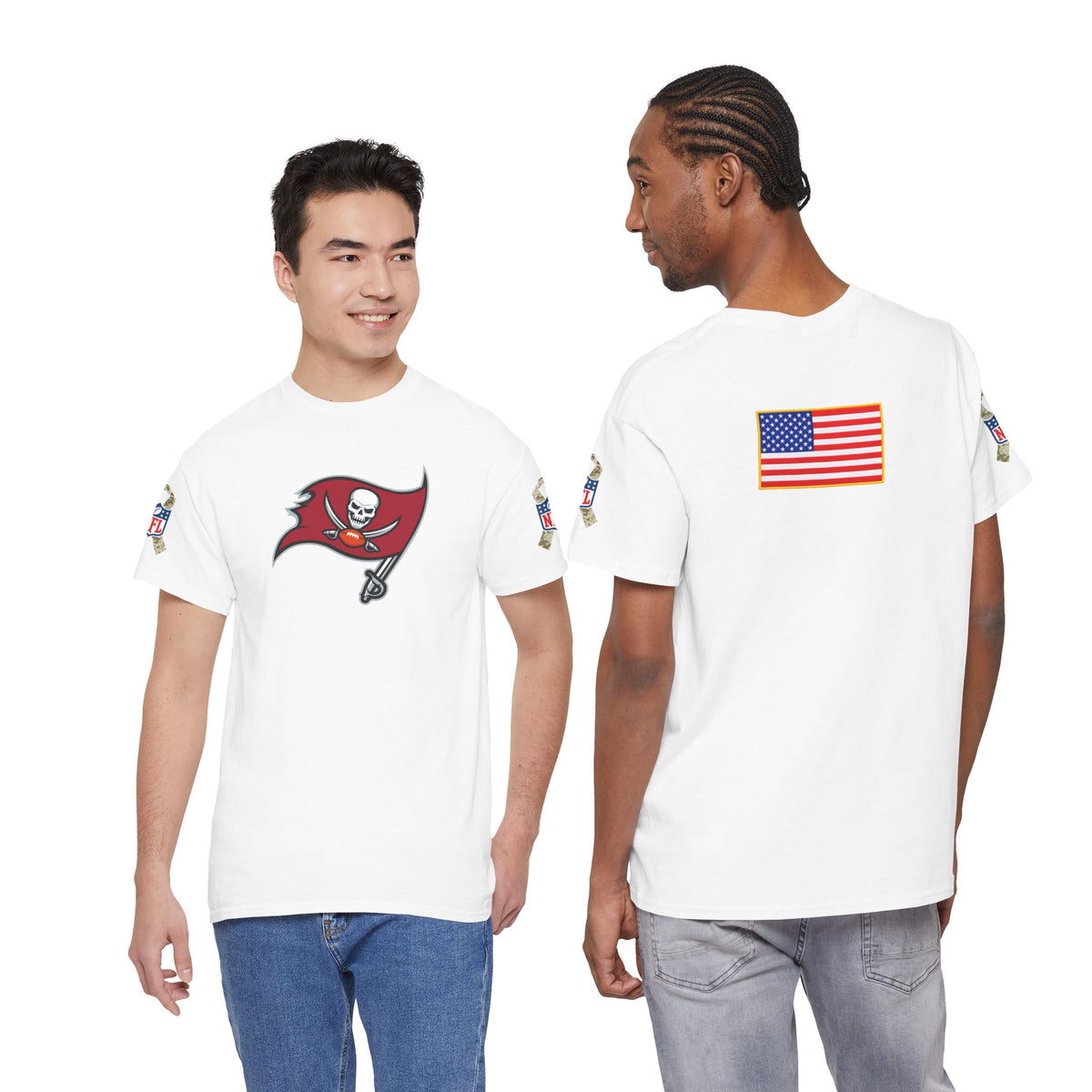 Tampa Bay Buccaneers inspired Unisex Heavy Cotton Tee