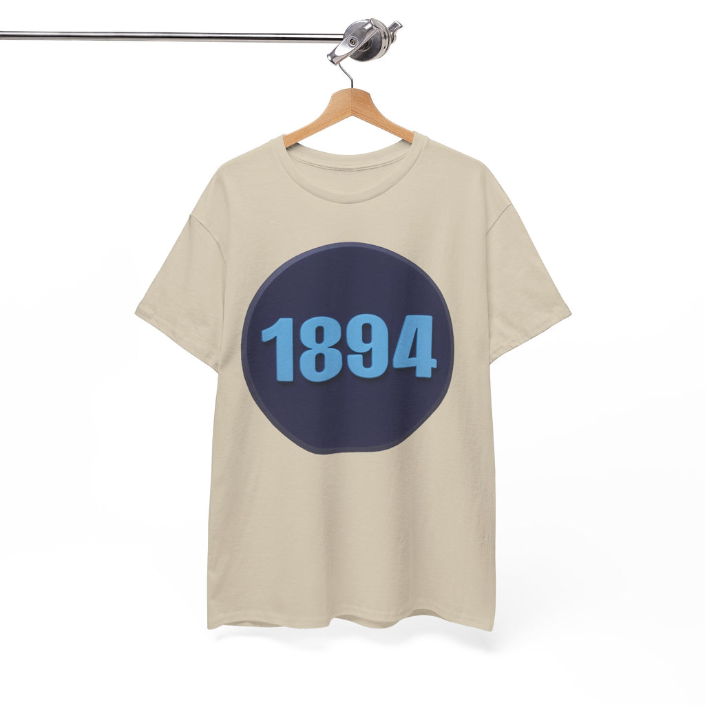 1894 Manchester City Circle Graphic Tee — Vintage Year Anniversary T-Shirt