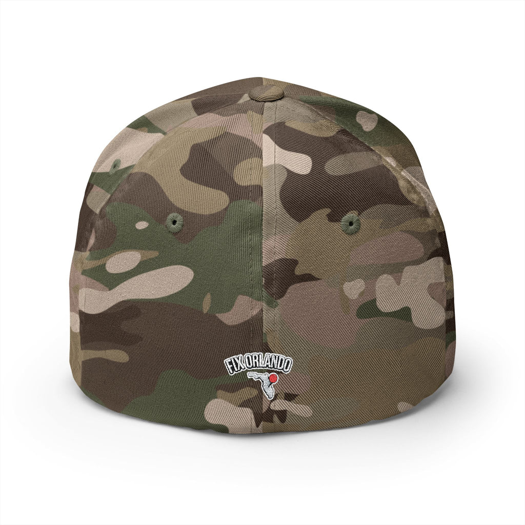 Fix Orlando Embroidered Cap — Vintage Palm & Golf Ball Hat