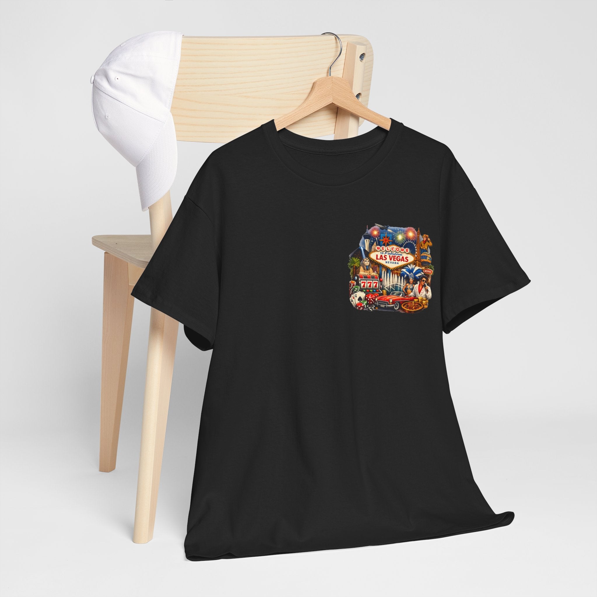 Las Vegas Vintage Collage T‑Shirt