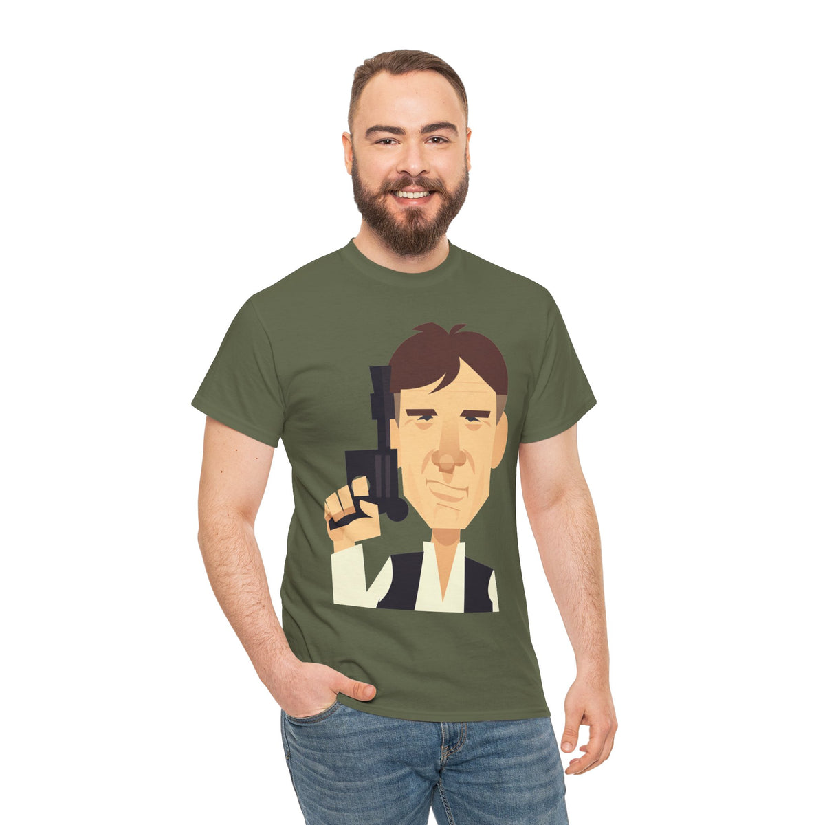 Han Solo Graphic Cotton T-Shirt