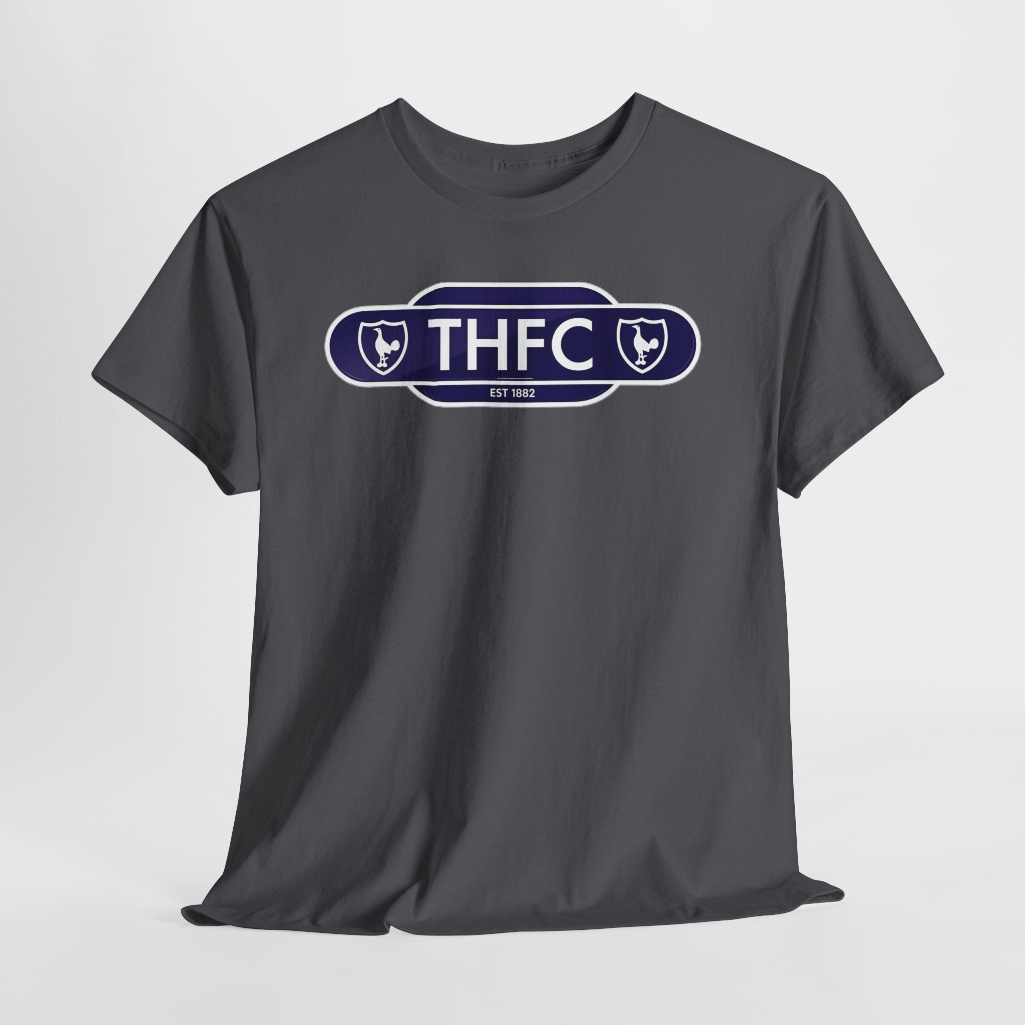 THFC Tottenham Hotspur Railway Sign T‑Shirt — Retro Football Club Tee