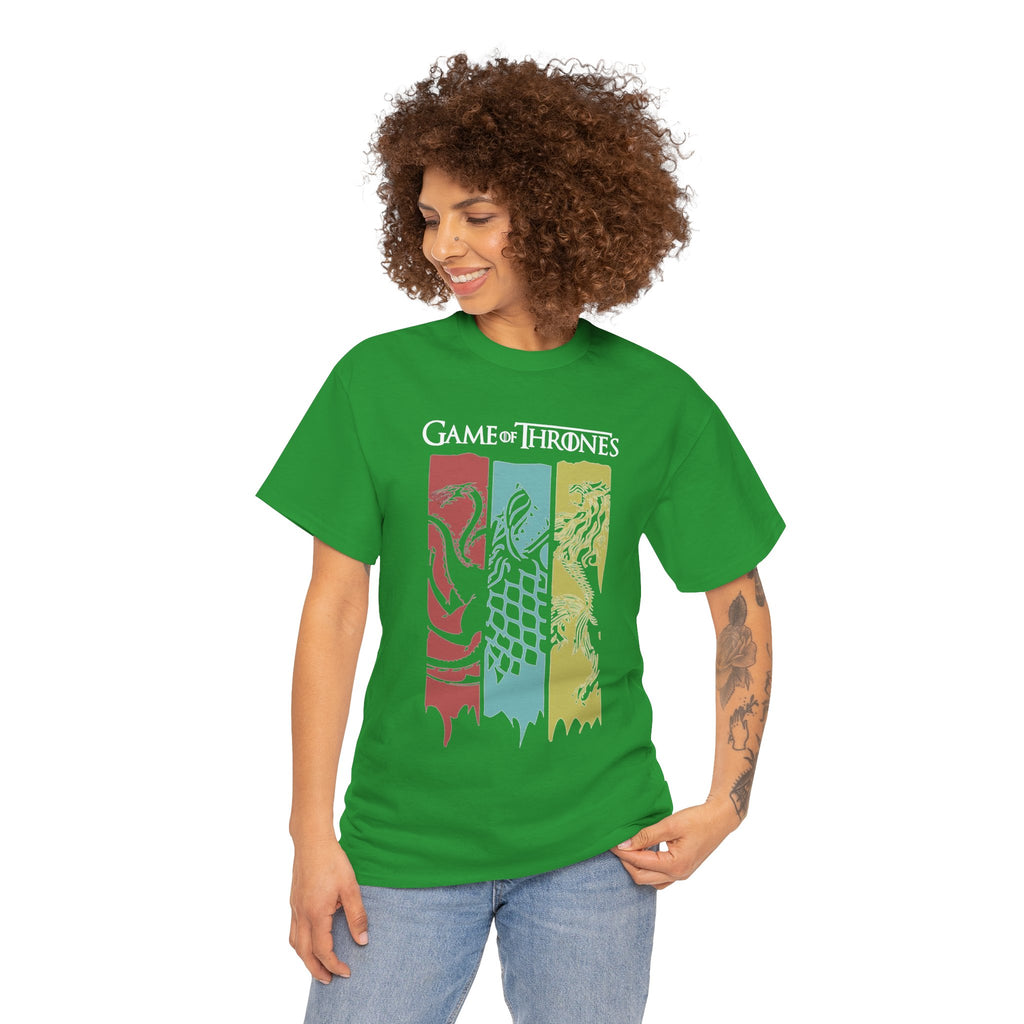 Game of Thrones House Sigils T-Shirt — Stark Lannister Tully Banner Tee