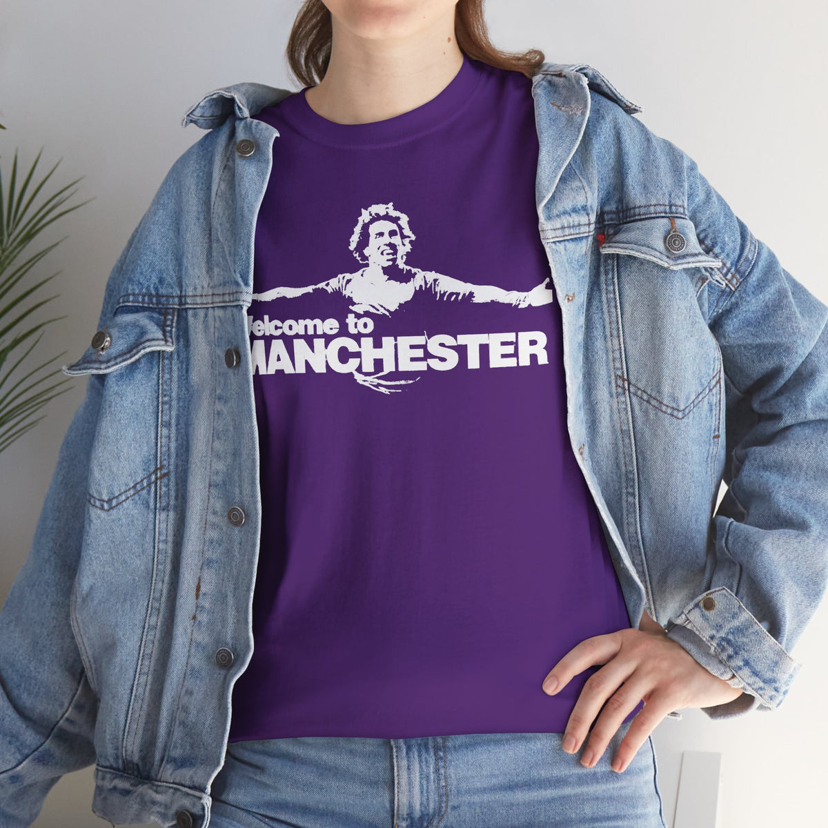 Welcome to Manchester Tee — Retro Carlos Tevez Manchester City Graphic Cotton T-Shirt