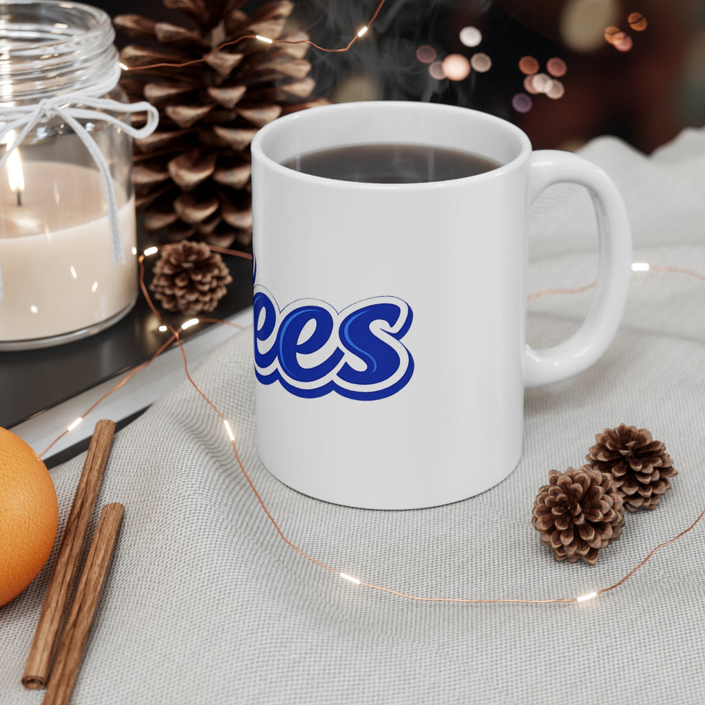 The Toffees Ceramic Mug — 'The Coffee' Retro Script, 11oz & 15oz