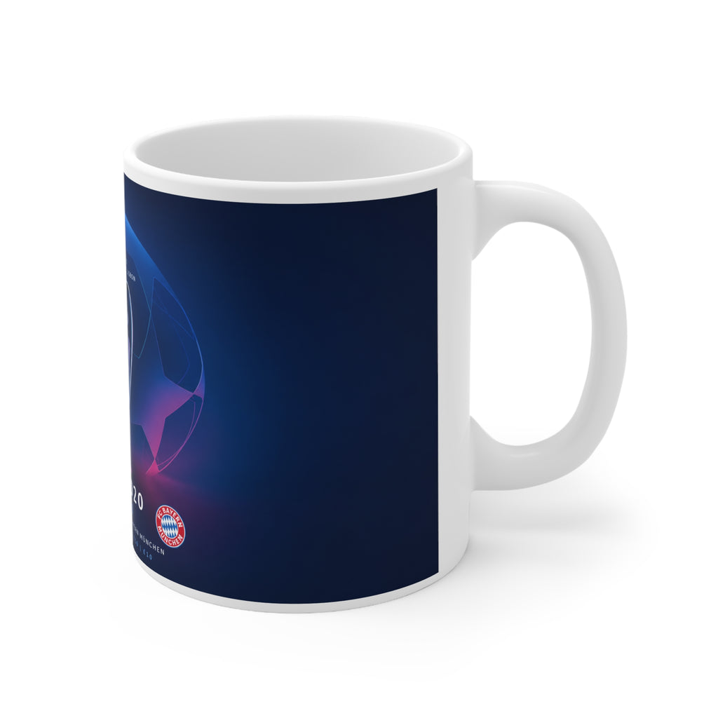 2020 UEFA Champions League Final Programme Cover Inspired Ceramic Coffee Mug – 11oz/15oz