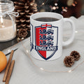 England Crest Unofficial Ceramic Coffee Mug — 11oz & 15oz