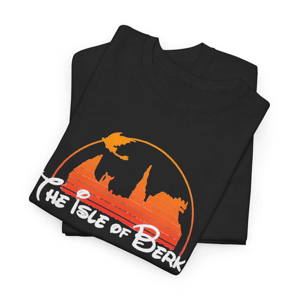 Isle of Berk Graphic T-Shirt — Viking Dragon Sunset Tee