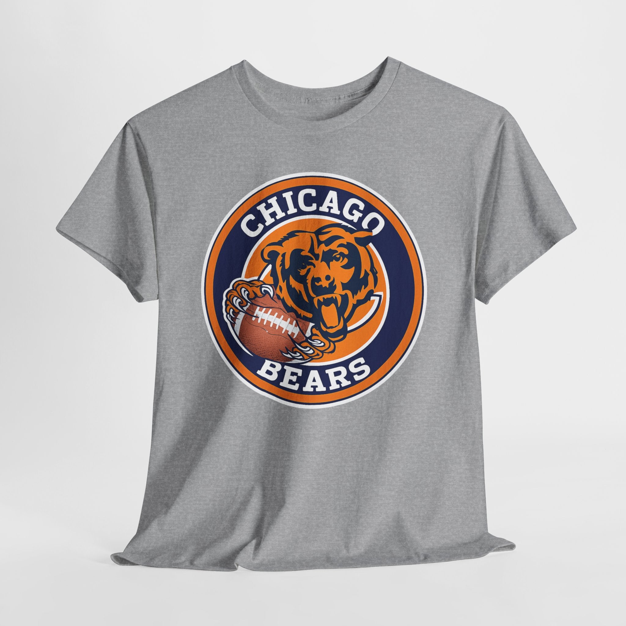 Chicago Bears Vintage Football Tee - Cotton T-Shirt