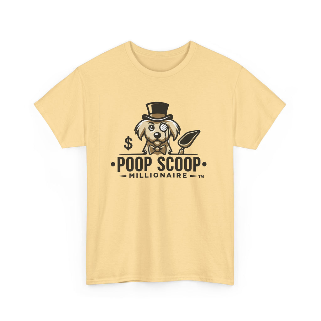 Poop Scoop Millionaire T-Shirt — Funny Dog Poop Scooping Tee