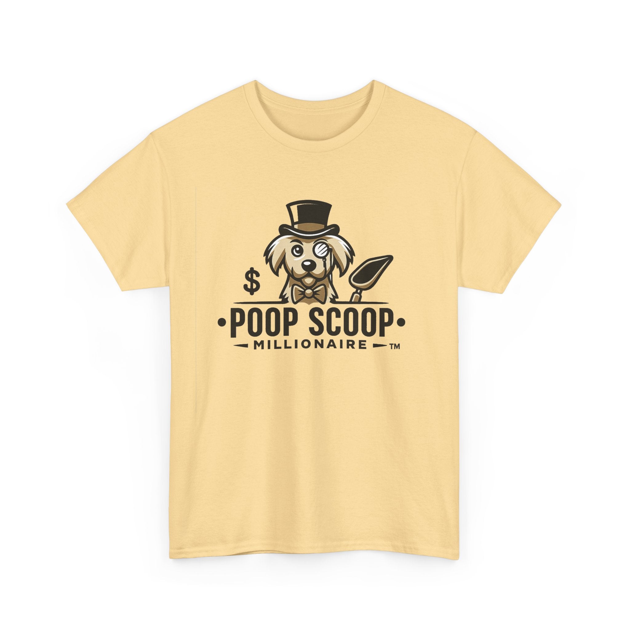Poop Scoop Millionaire T-Shirt — Funny Dog Poop Scooping Tee