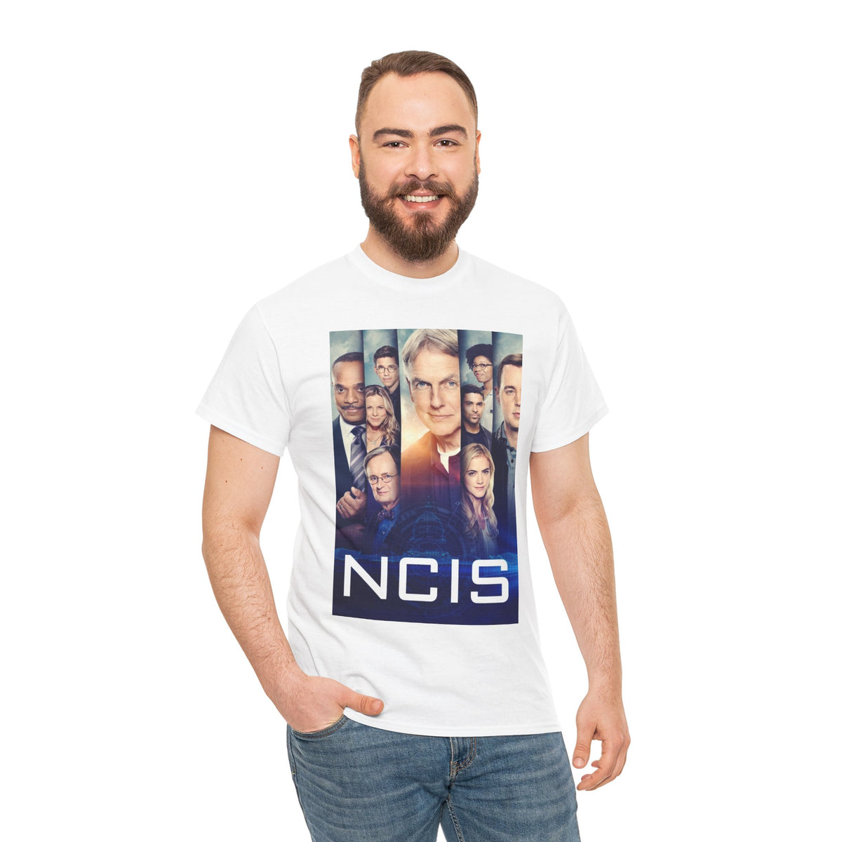 NCIS Cast Graphic Inspired Cotton T-Shirt