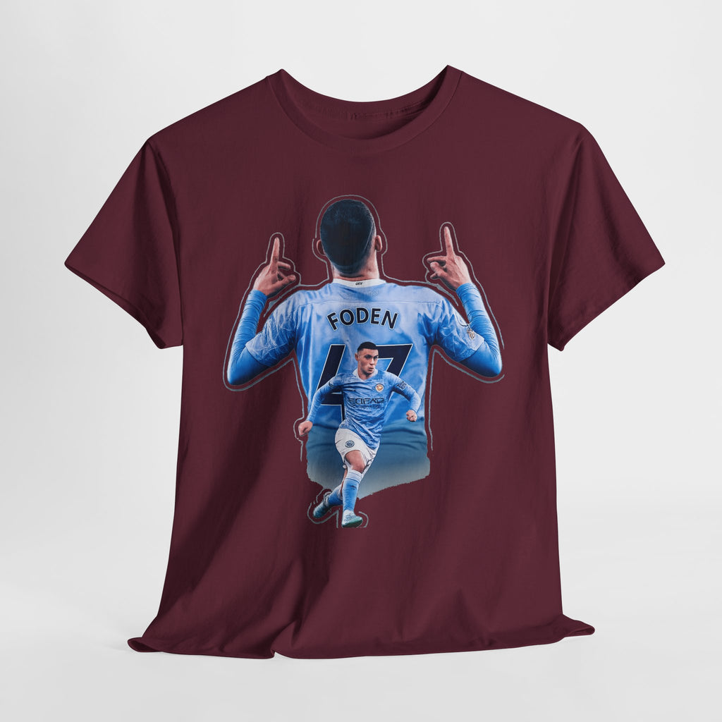 Phil Foden Soccer Fan T‑Shirt – Manchester City Jersey Graphic Tee