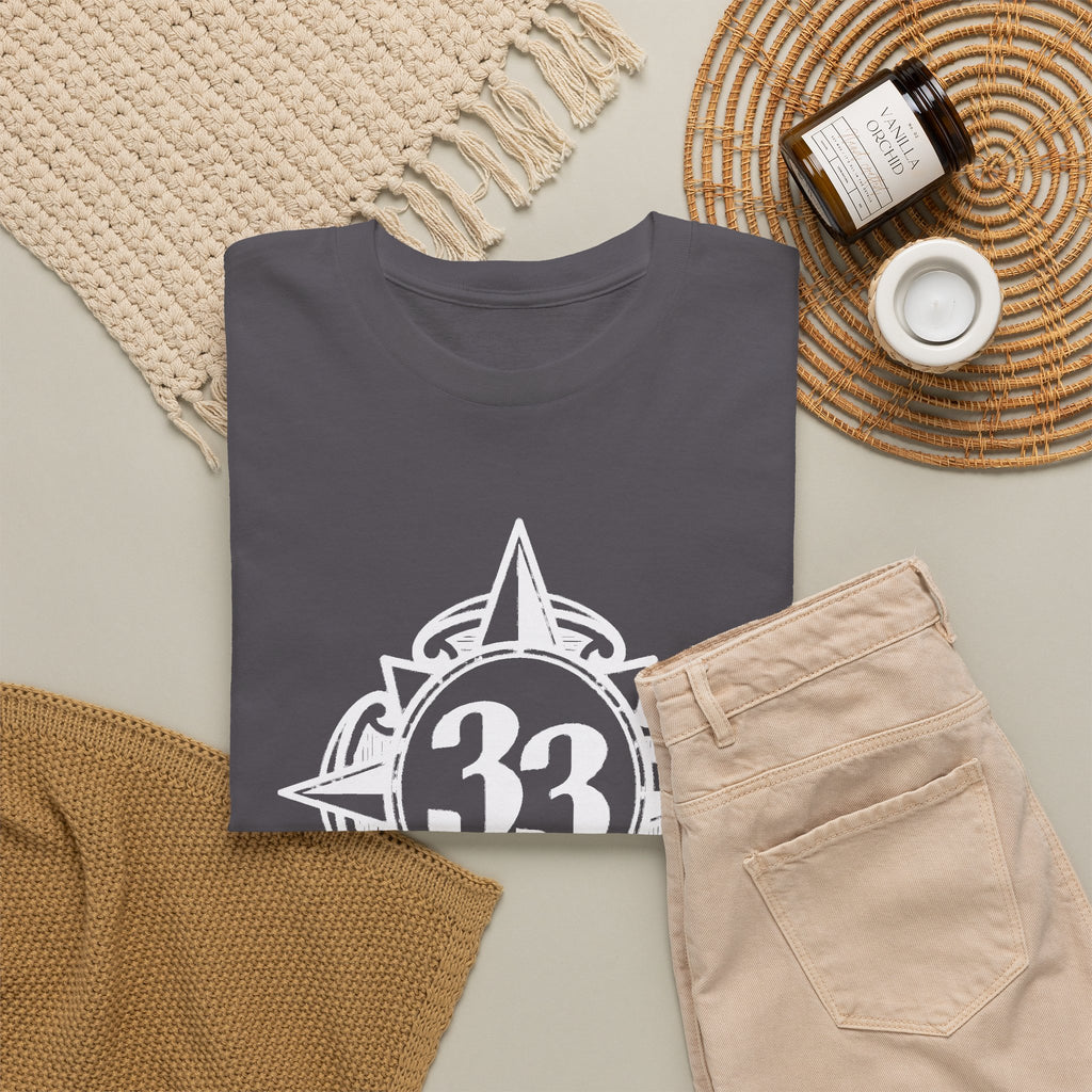 Club 33 Walt Disney World Inspired Cotton T-Shirt — Vintage Compass Logo Tee