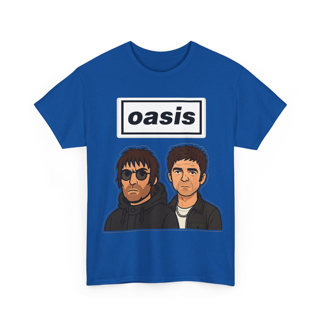 Oasis Inspired Unofficial Band Logo Tee — 'oasis' Graphic T-Shirt