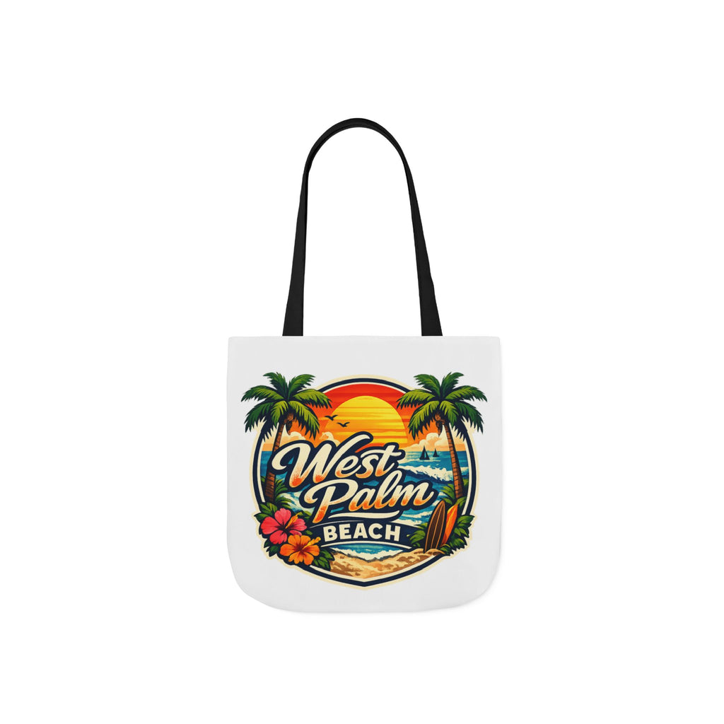 West Palm Beach Vintage Sunset Tote