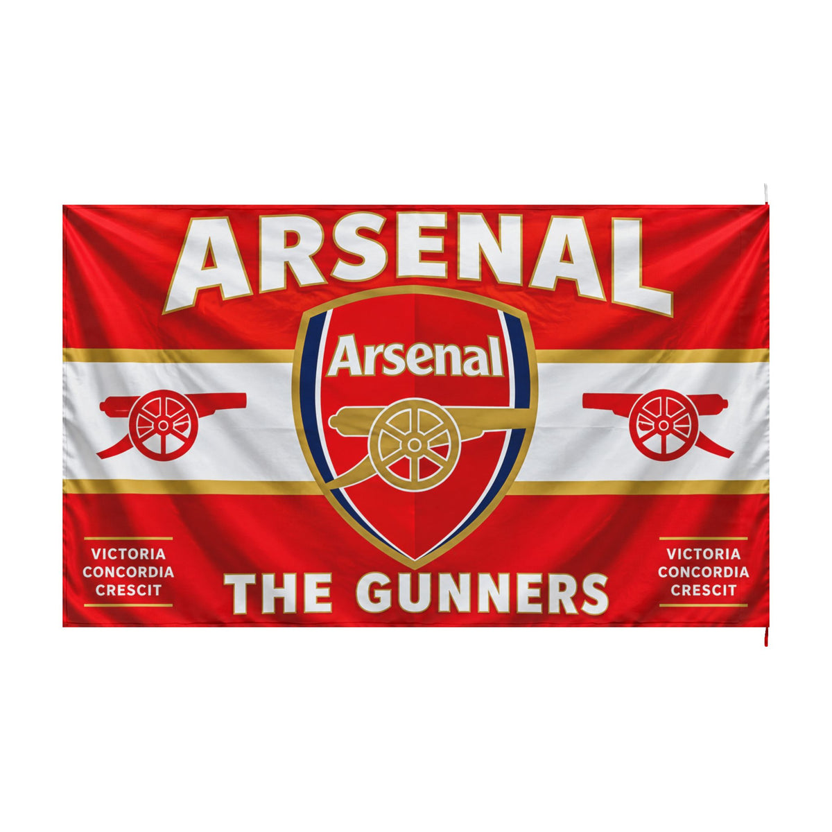 Arsenal 'The Gunners' Double-Sided Fan Flag