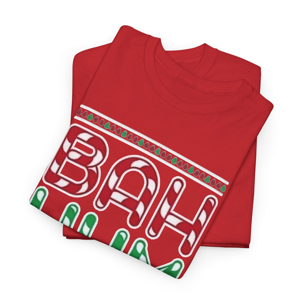 Bah Humbug Christmas Cotton T-Shirt