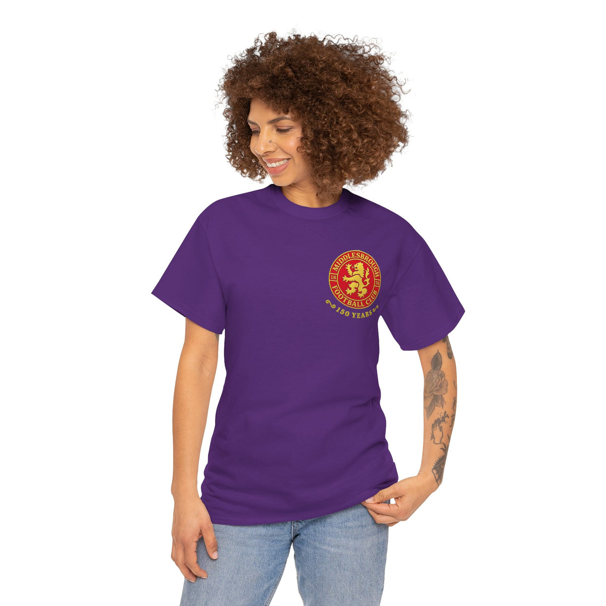 Middlesbrough 150th Crest Cotton T-Shirt