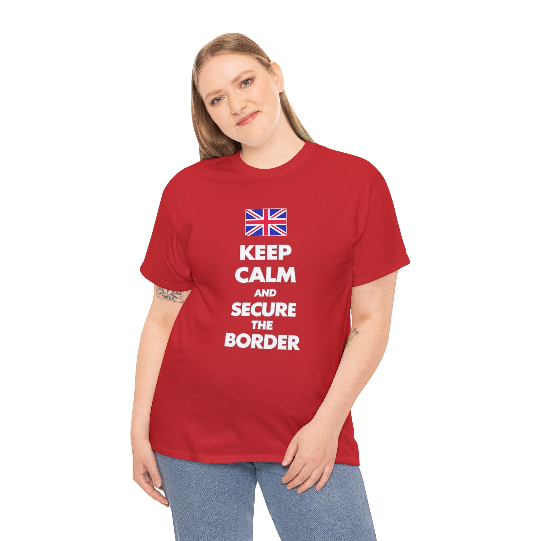 Keep Calm and Secure the Border T-Shirt