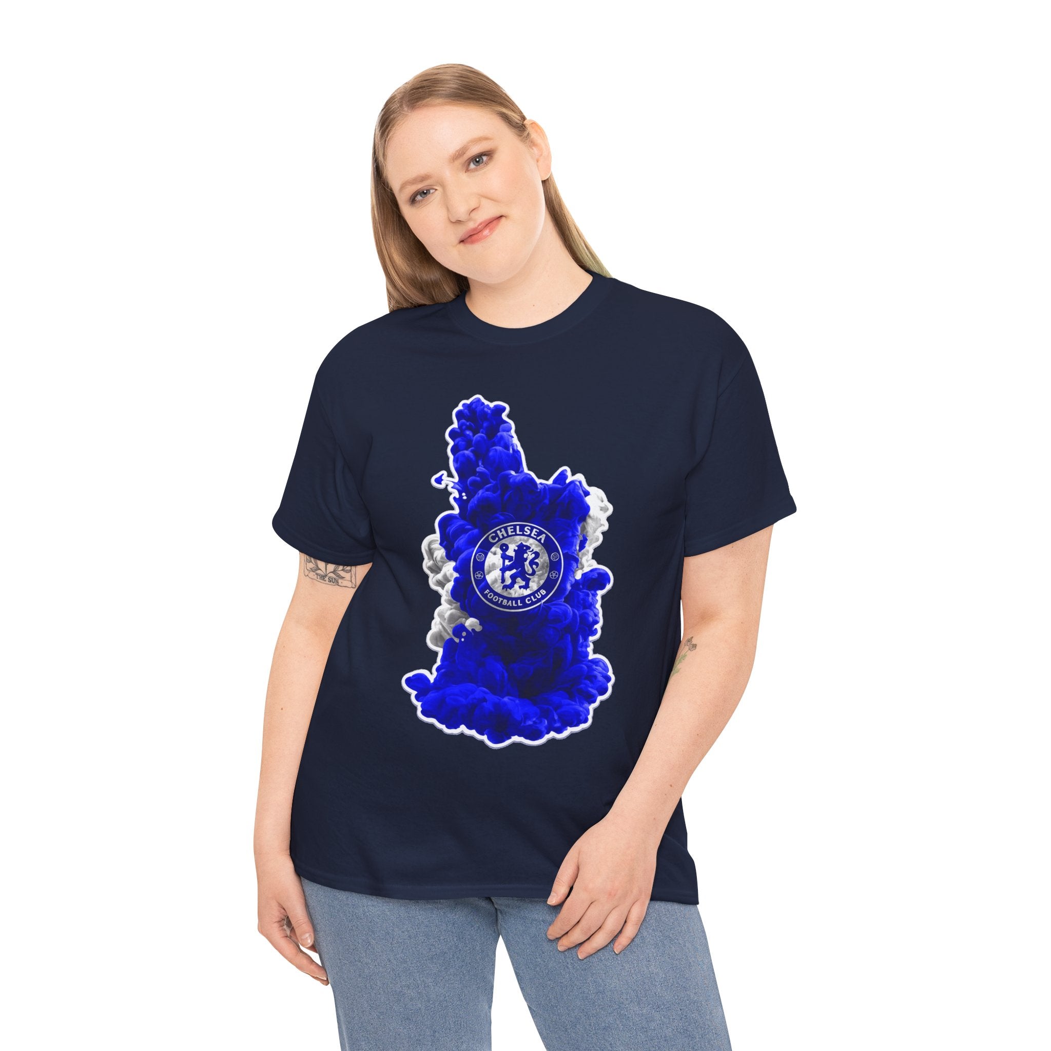 Chelsea FC Blue Ink Smoke T-Shirt