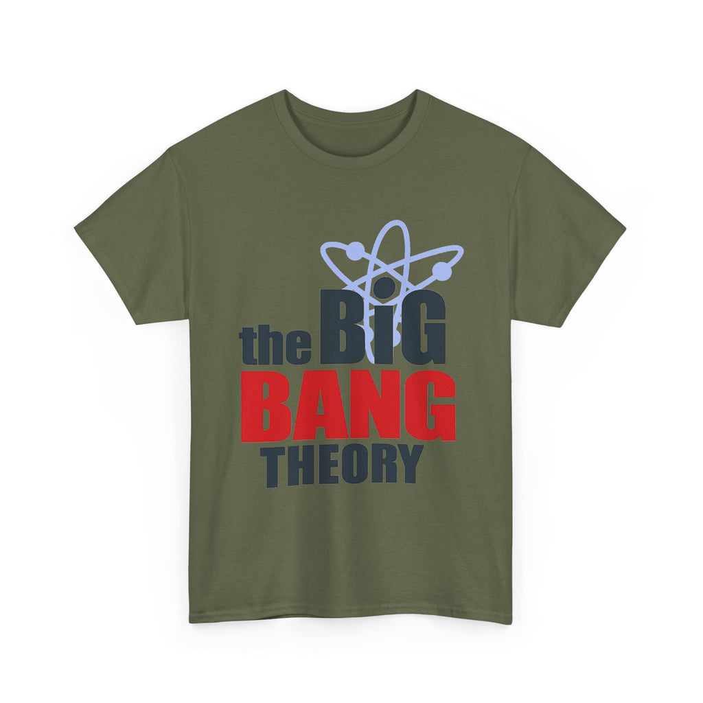 Big Bang Theory Unofficial Logo Tee — Retro Sci‑Fi TV Show T‑Shirt