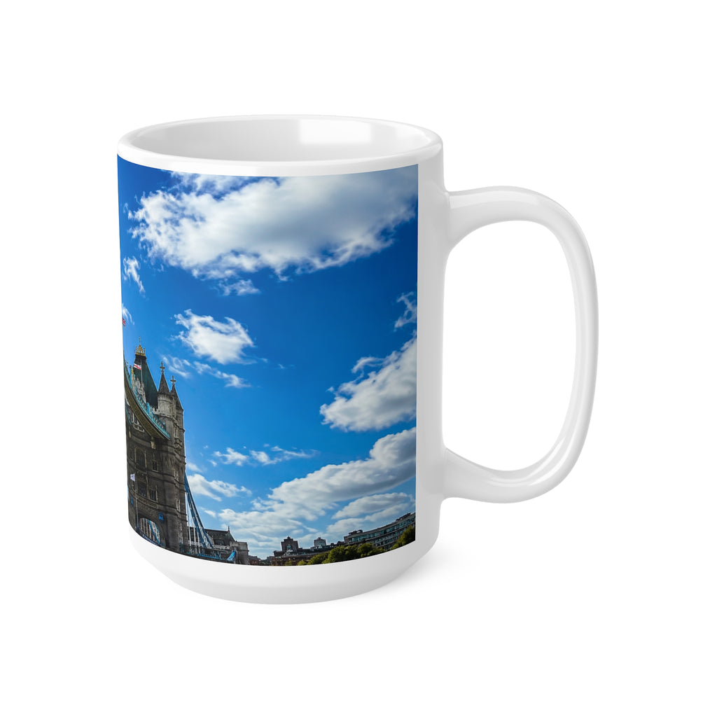 London Tower Bridge Ceramic Mug — Scenic UK Travel Coffee Cup (11oz, 15oz)