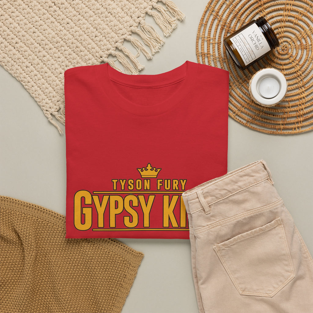 T-Shirt — "Gypsy King" Retro Crown Boxing Tribute Tee