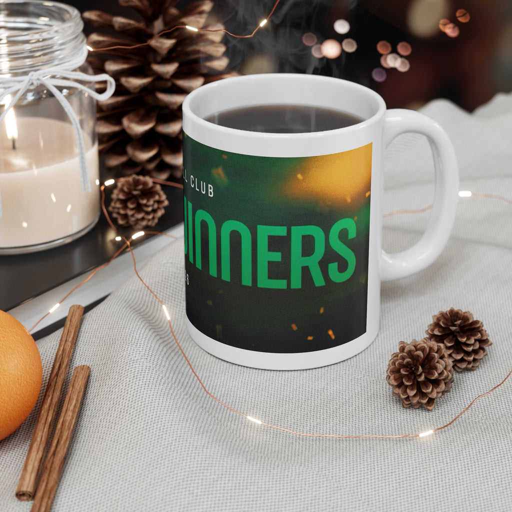 Celtic Double Winners 2025/2026 Mug — Celtic Football Club Ceramic Coffee Cup (11oz & 15oz)