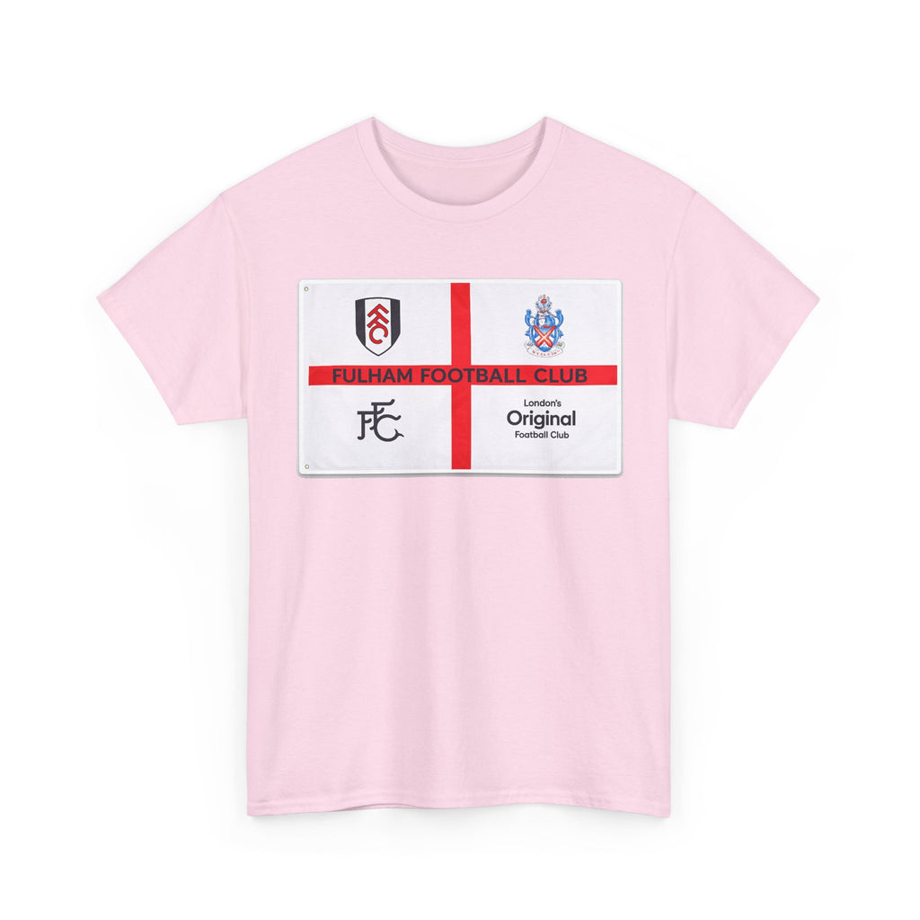 Fulham Football Club Crest Tee — St George’s Cross Football Shirt