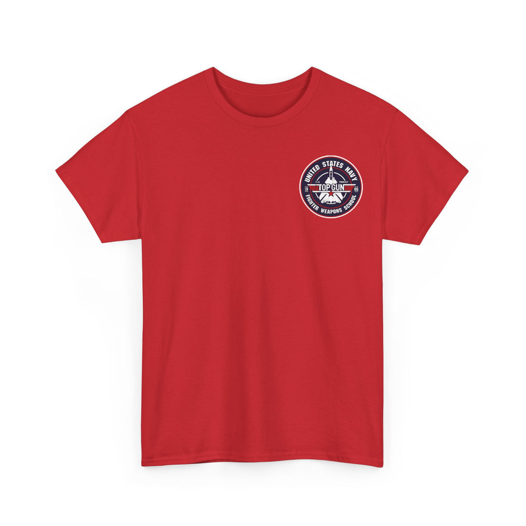 US Navy Top Gun School T-Shirt — 'High Speed' Vintage Cotton T-Shirt