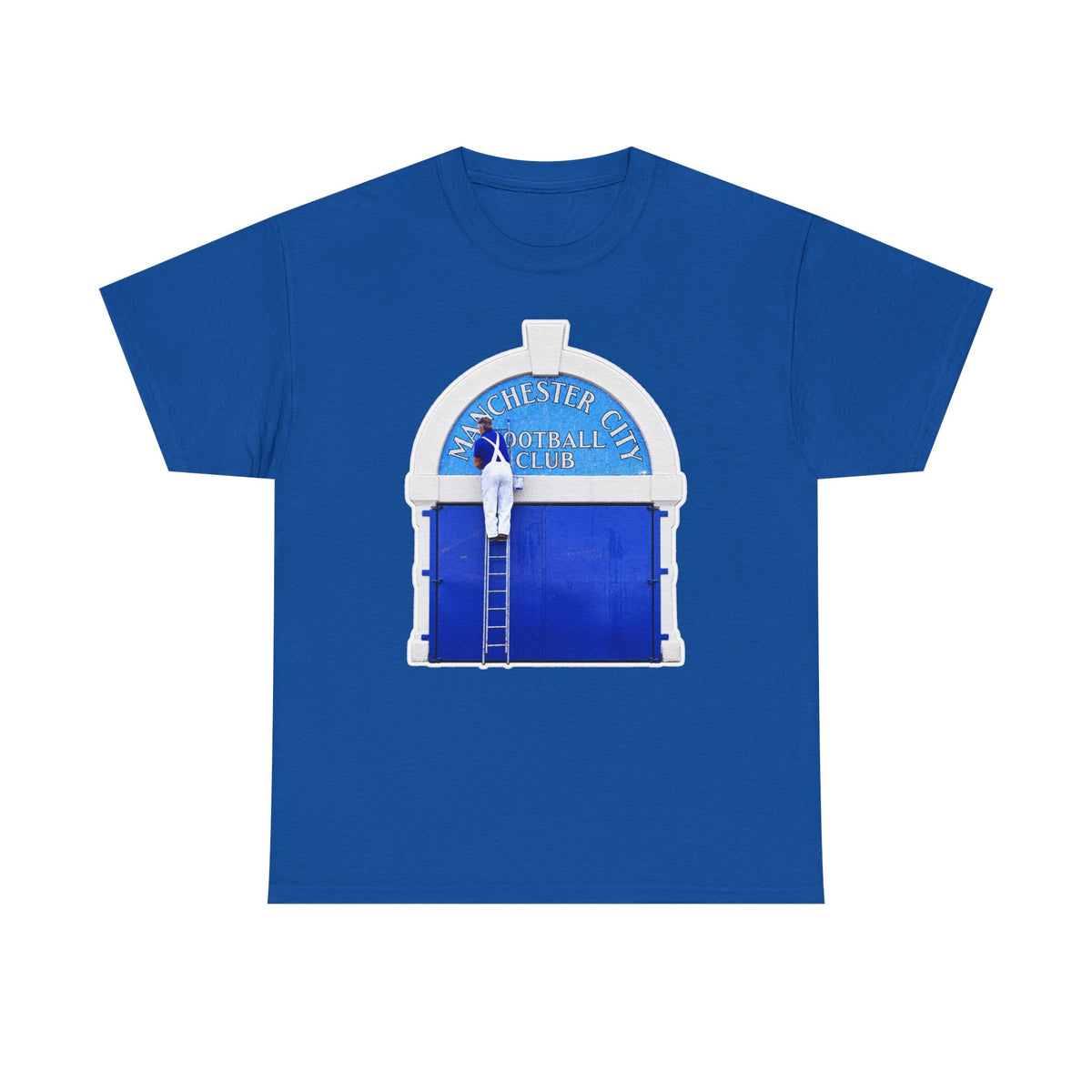 Manchester City Maine Road Inspired Cotton T-Shirt