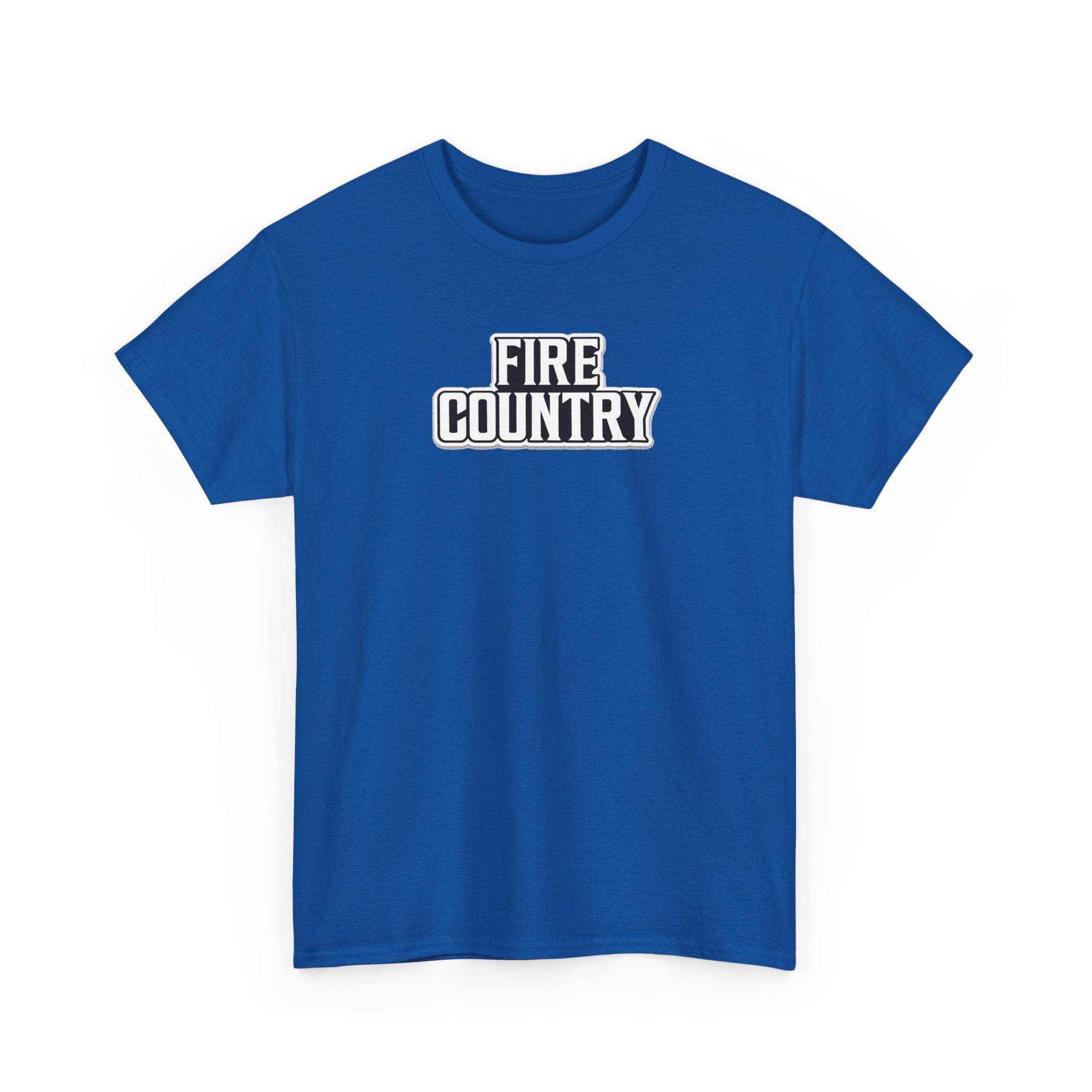 Fire Country Cotton T-Shirt — Bold Graphic Tee