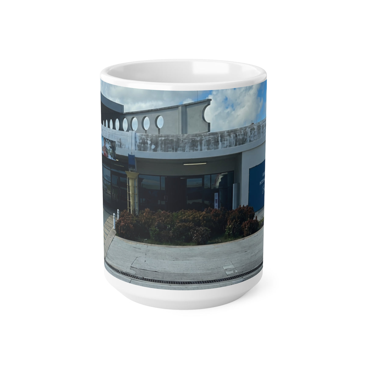 Barbados Grantley Adams International Airport Ceramic Coffee Mug – 11oz & 15oz