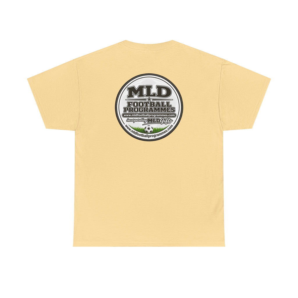 MLD Football Programmes Vintage Logo Cotton T-Shirt
