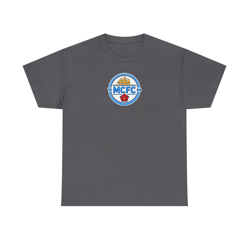 MCFC Retro Crest T‑Shirt — Vintage Soccer Fan Tee