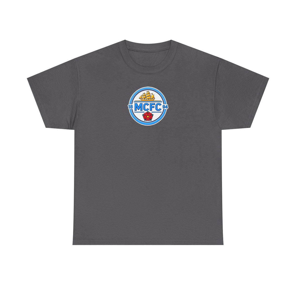 MCFC Retro Crest T‑Shirt — Vintage Soccer Fan Tee