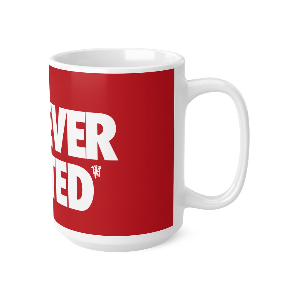 Forever United Red Ceramic Coffee Mug – 11oz & 15oz
