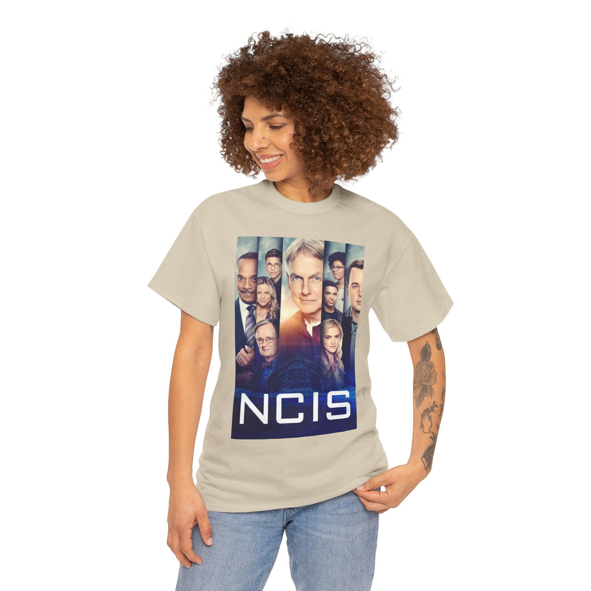 NCIS Cast Graphic Inspired Cotton T-Shirt