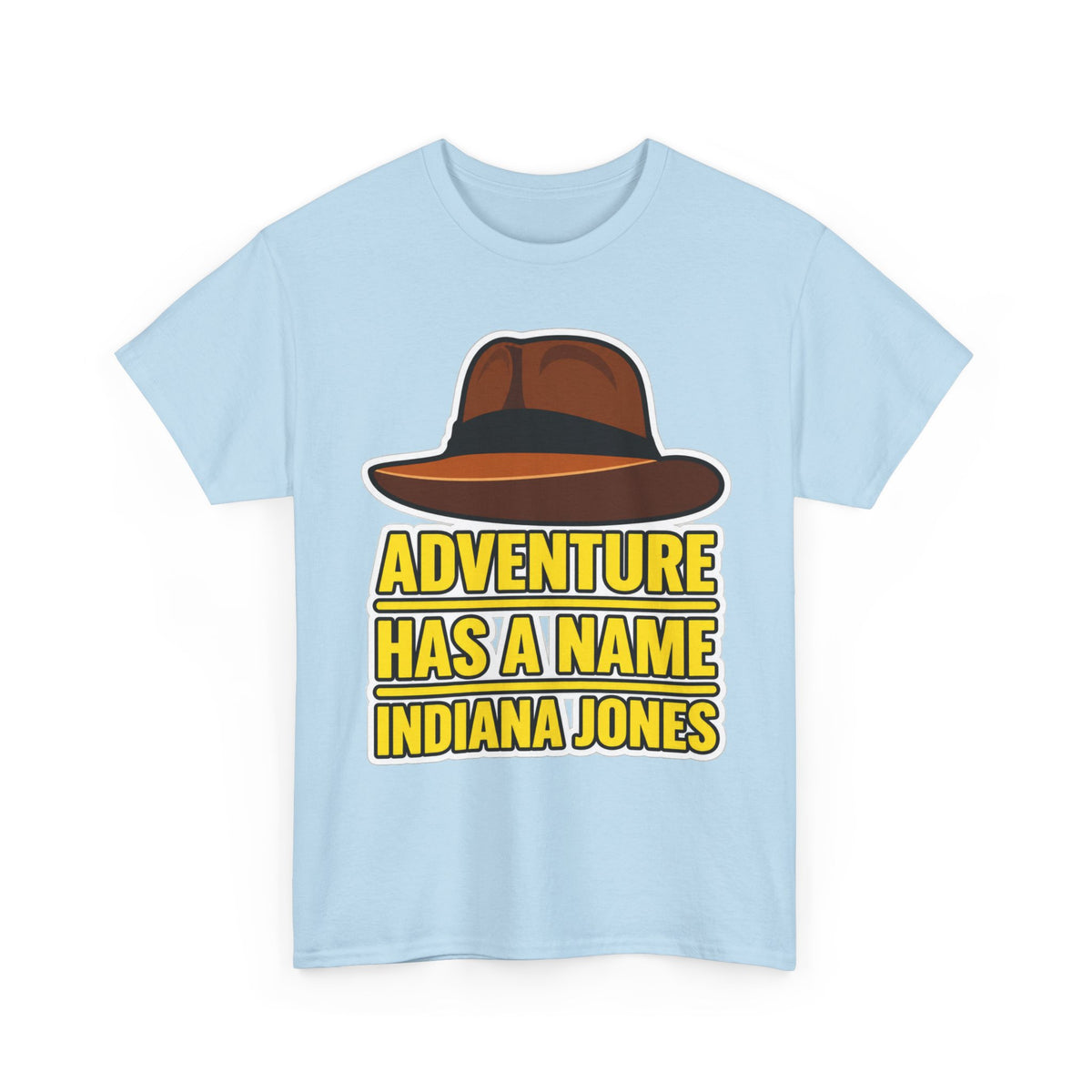 Adventure Has a Name Indiana Jones Graphic Cotton T-Shirt