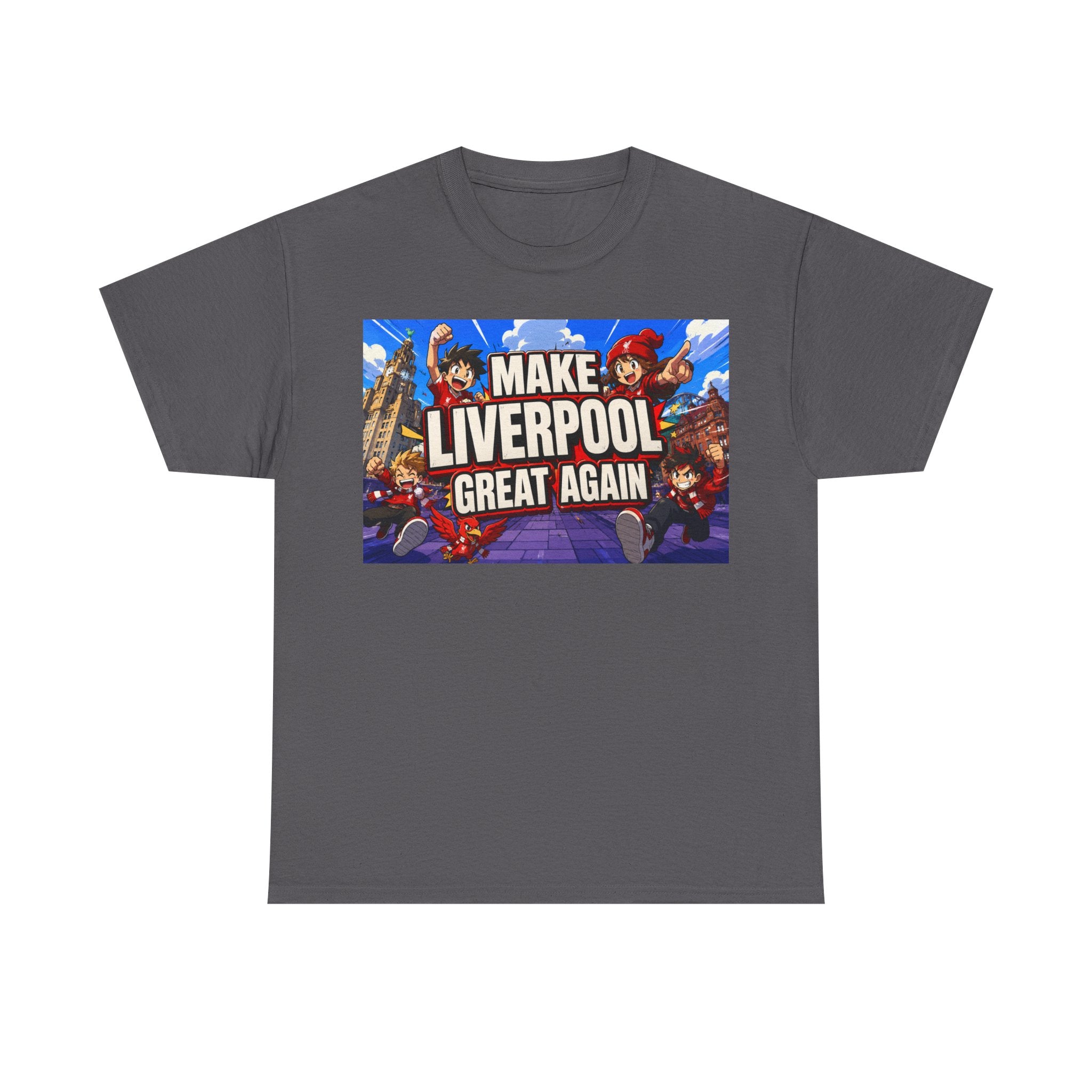 Liverpool Fan Tee – "Make Liverpool Great Again" Graphic Shirt