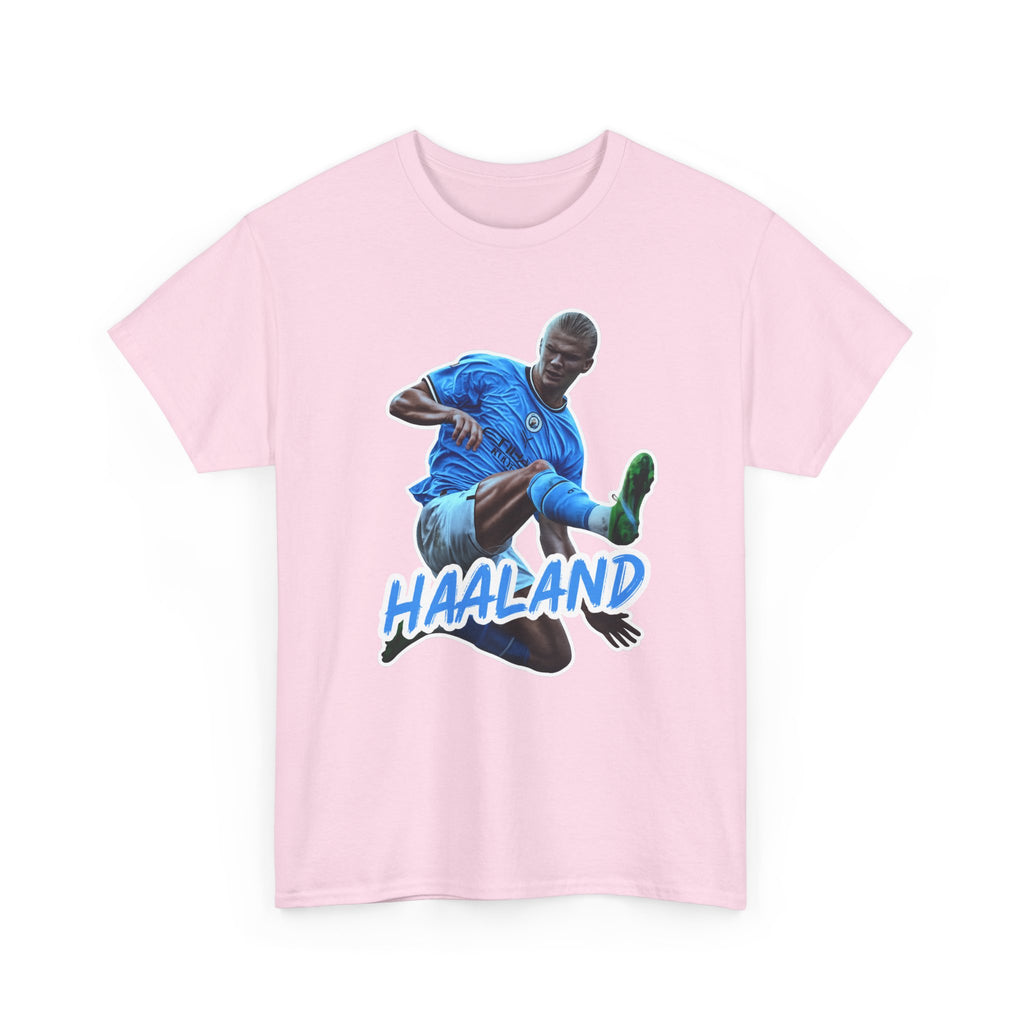 Erling Haaland Manchester City Soccer T‑Shirt – Dynamic Action Graphic Tee