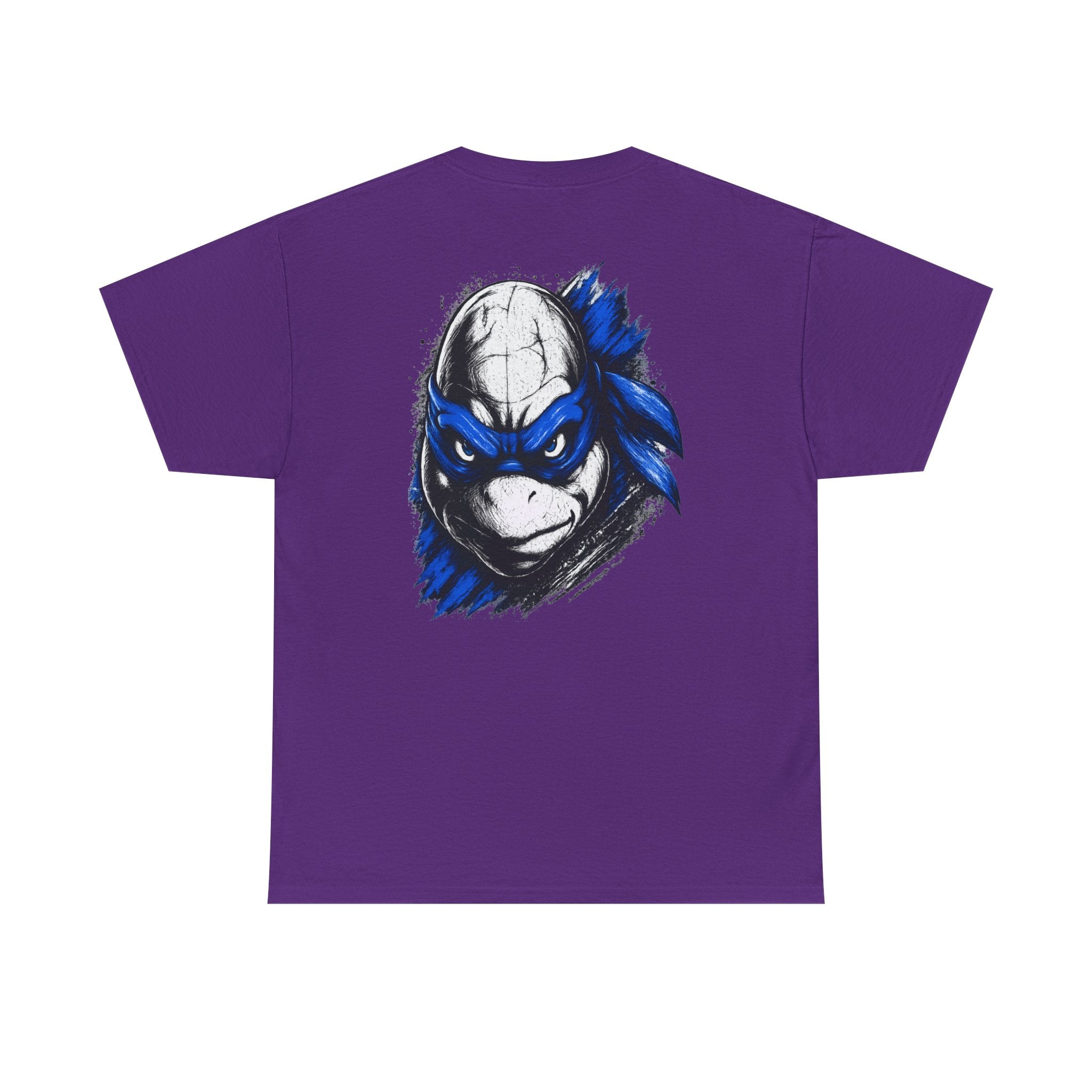 TMNT Leonardo Graphic Tee — Blue Mask Turtle T-Shirt