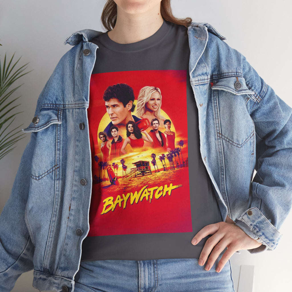 Baywatch Movie Poster Cotton T-Shirt