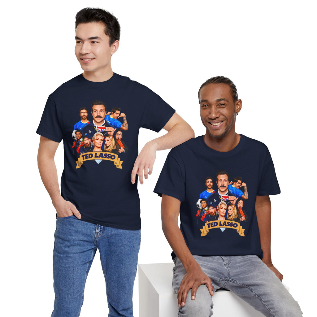 Ted Lasso Inspired Cast Graphic Tee — TV Show Fan Shirt