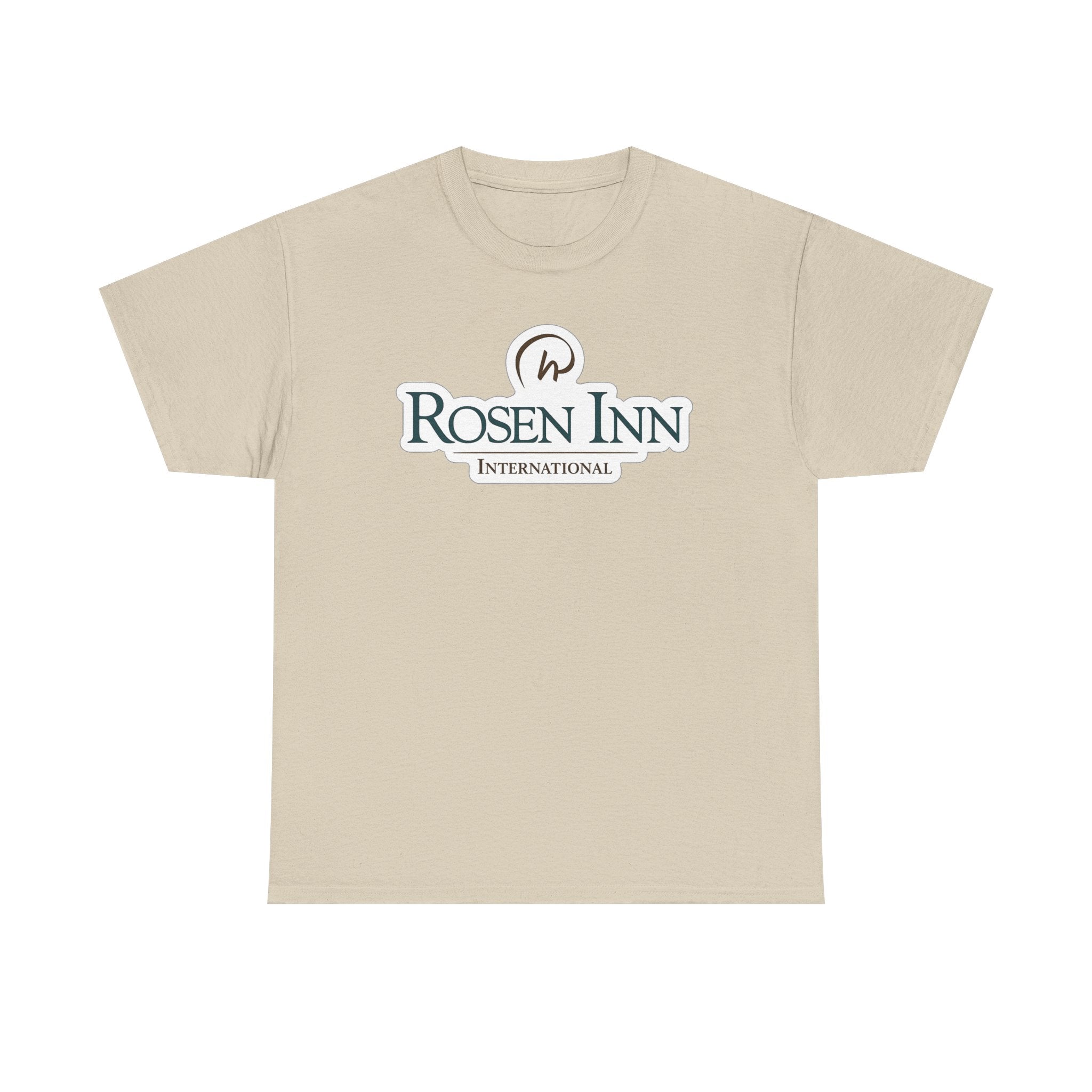 Rosen Inn International Inspired Logo Cotton T-Shirt Tee