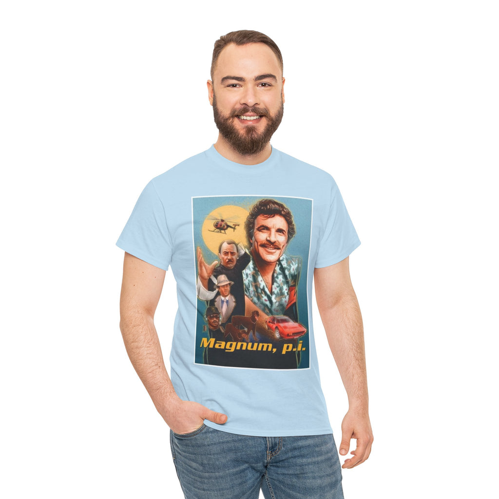 Magnum, P.I. Retro TV Show Inspired Cotton T-Shirt