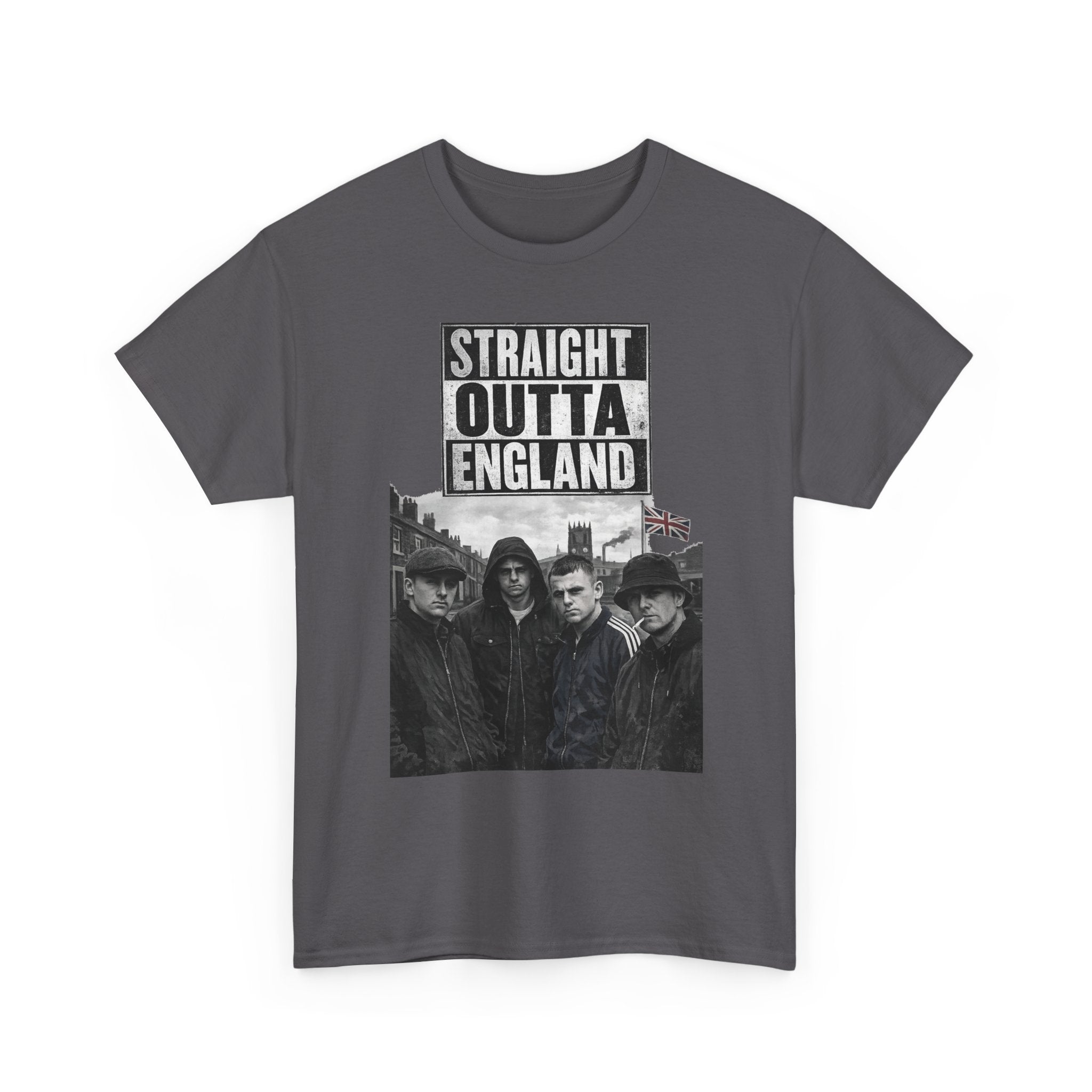 Straight Outta England T-Shirt — Retro Band Photo Tee
